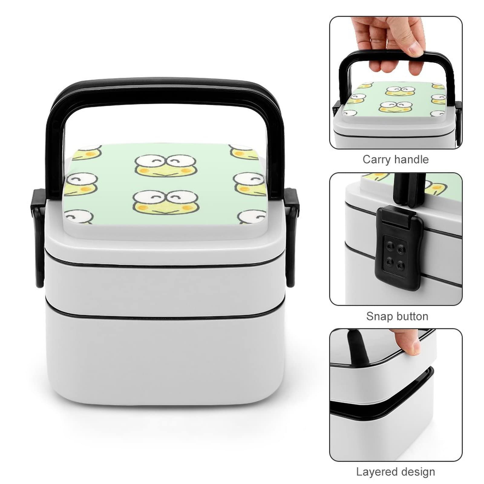 お弁当箱けろっぴ けろけろけろっぴ 1989年製 SANRIO オールドサンリオ 三段ピクニック